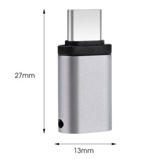 Adaptador lighting 8 pines Iphone a USB type-c 