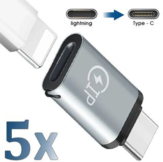 Adaptador lighting 8 pines Iphone a USB type-c 