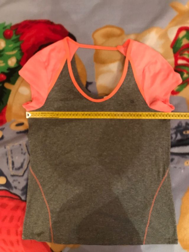 T shirt sportiva  bicolore tg.44  Domyos