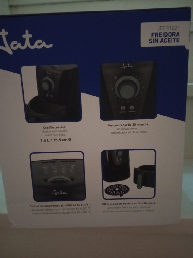 Freidora sin aceite jata