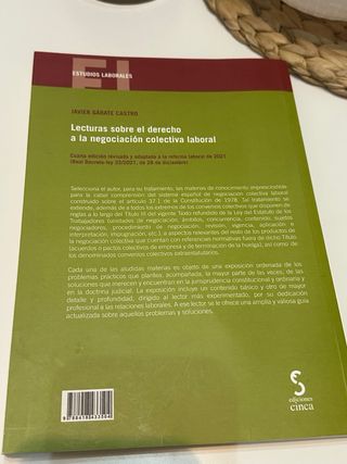Libro sobre Derecho del Trabajo 