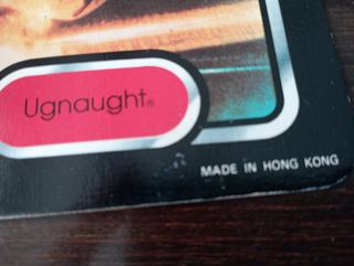 Vintage Ugnaught MOC Trilogo 79back