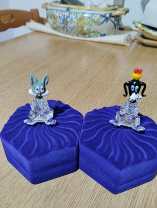 Animaletti in cristallo . Vintage