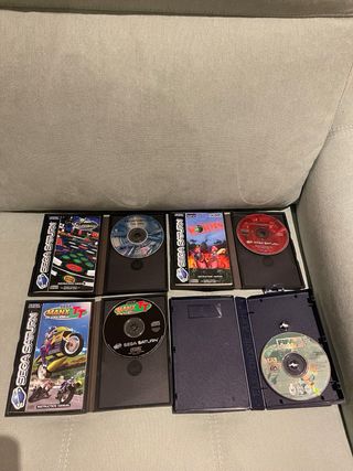 Lote juegos Sega saturn