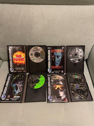 Lote juegos Sega saturn