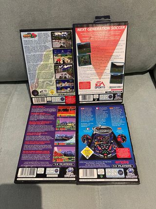 Lote juegos Sega saturn