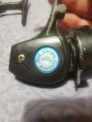 Lotto di 2 mulinelli da pesca vintage Daiwa Carson