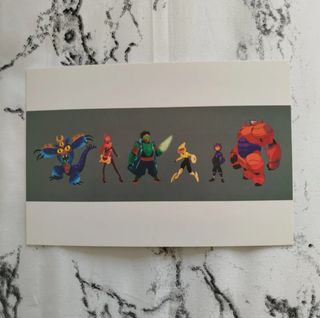 Disney postales Big Hero 6