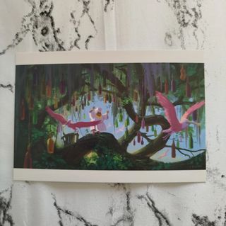 Disney postales Tiana y el sapo