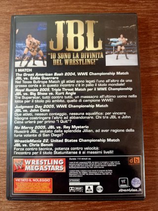 DVD - wrestling mega stars - JBL vol.15