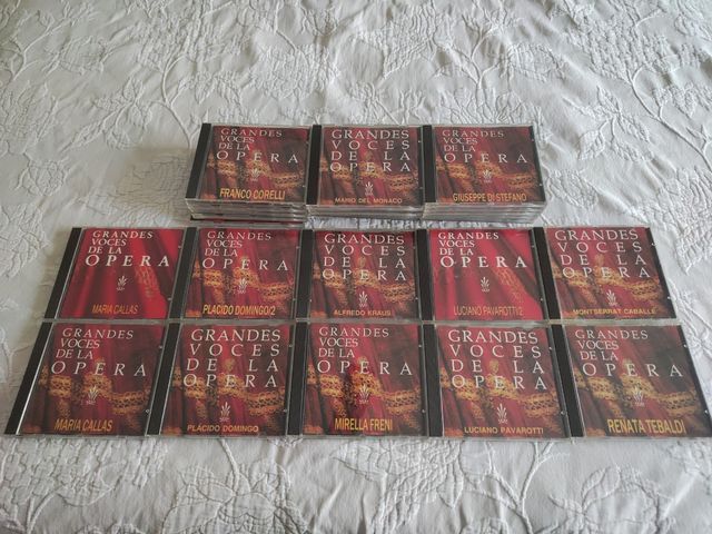 Colección grandes voces de la ópera