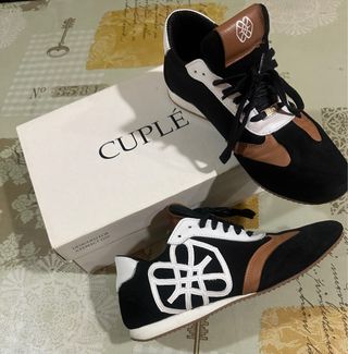 zapatillas piel cuple