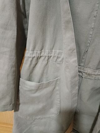 Parka mujer, color verde. Talla 38-40