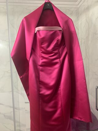 Vestido Gala Fucsia 