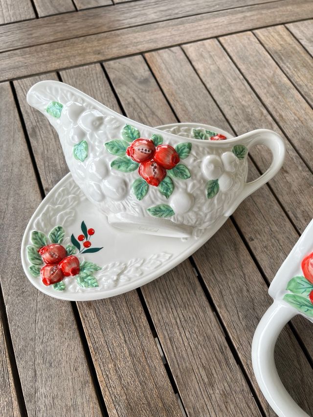 Brocca e salsiera Ceramiche Estensi