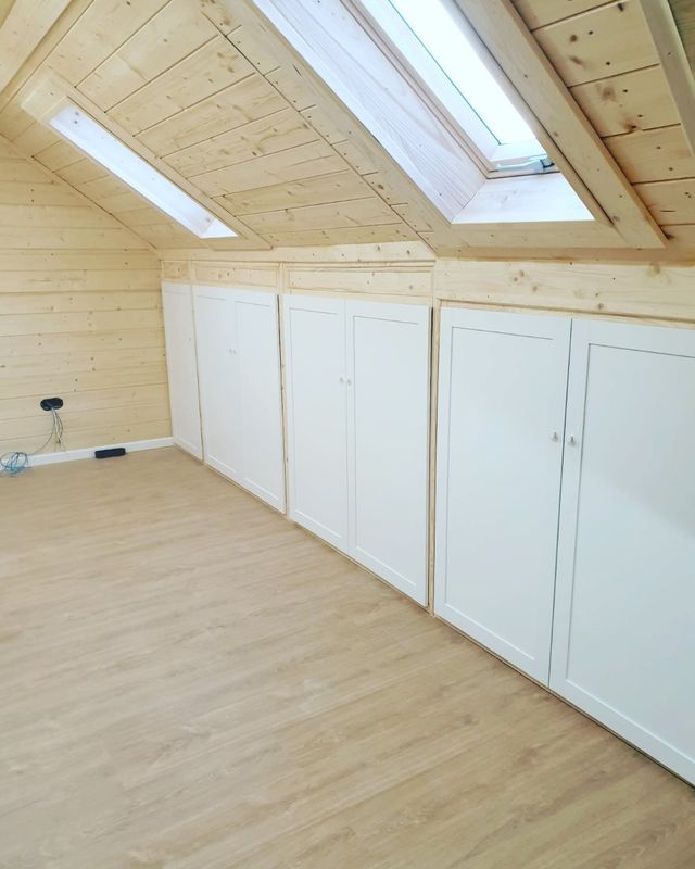 Tarima flotante sistema click