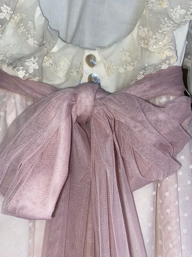 Vestido ceremonia niña 5 años