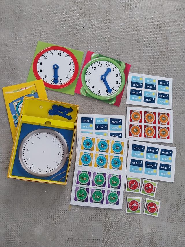 Juego didáctico para aprender las horas