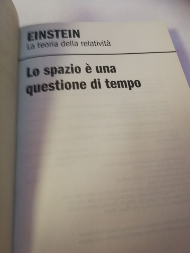 Lo spazio è una questione di tempo