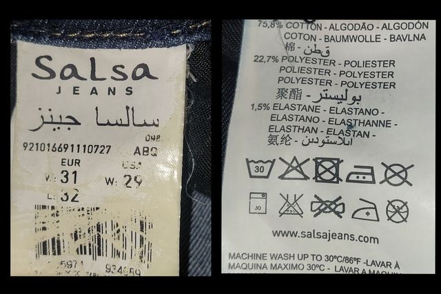 Pantalón vaquero señora, talla 40 de Salsa Jeans