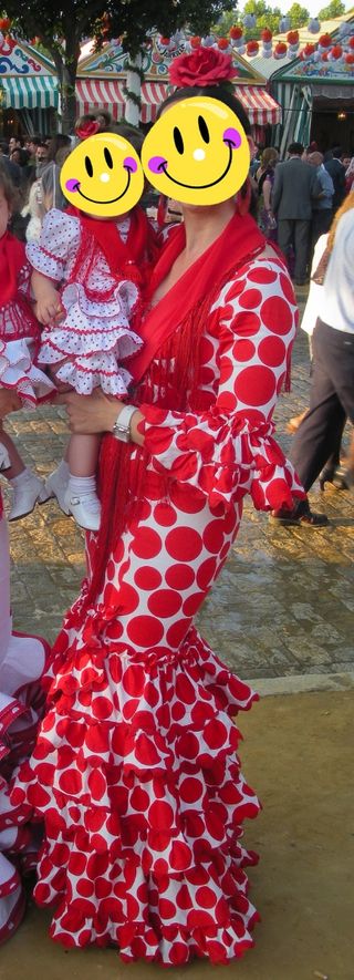 Traje de flamenca
