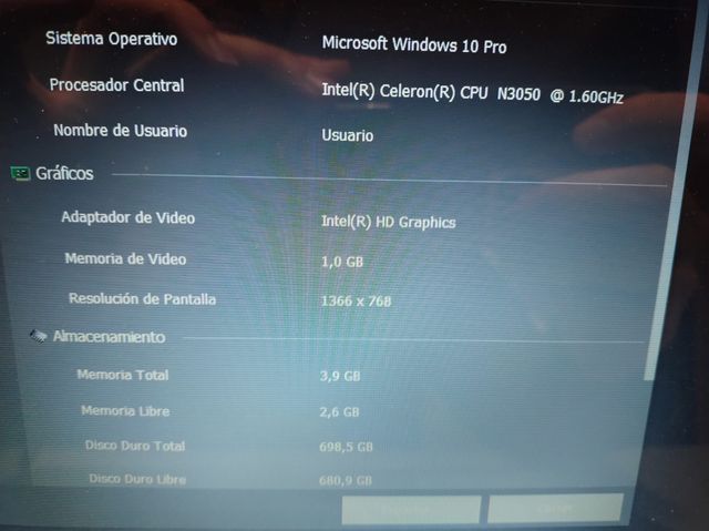 ordenador portátil ASUS F540SA