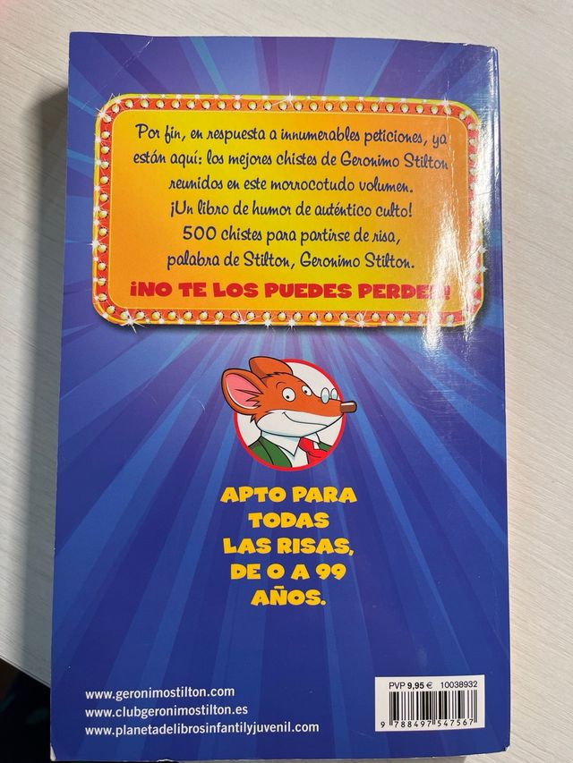 Geronimo Stilton Los Chistes mas Morrocotudos