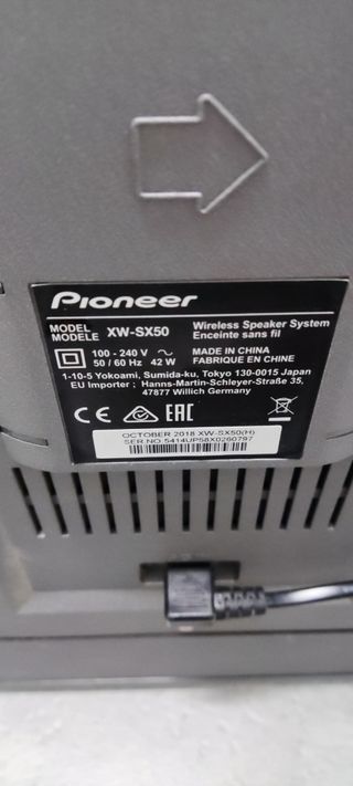 pioneer xw-sx50
