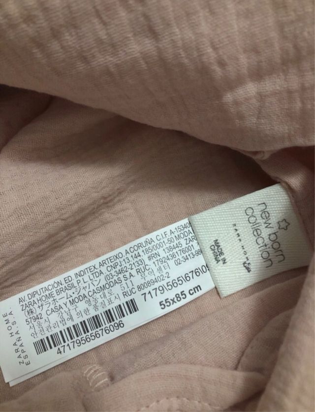 Funda nordica + 1 funda de almohada cuna zara