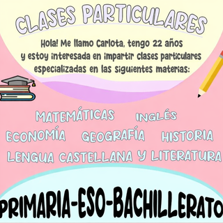PROFESORA PARTICULAR