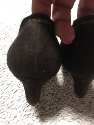 Zapatos de ante marron