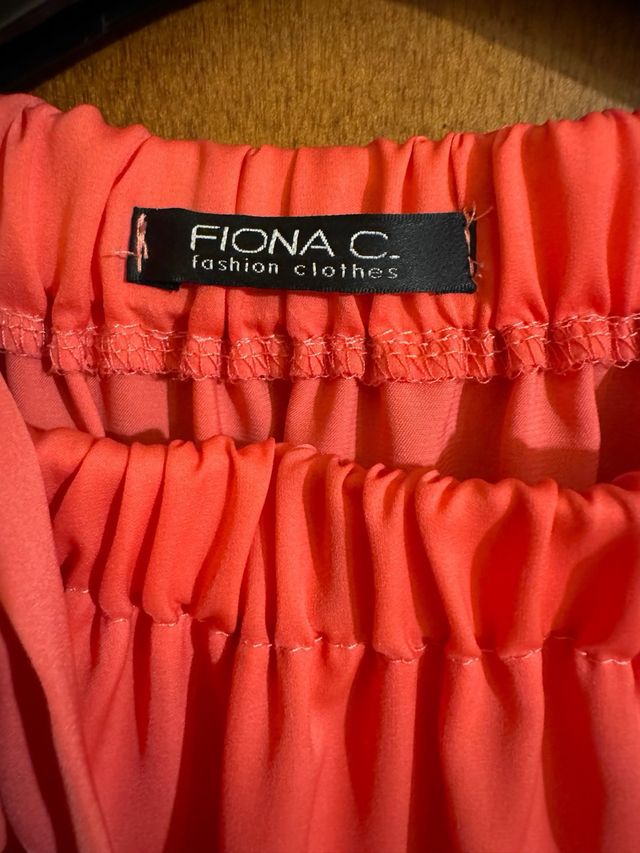 Vestito elegante color corallo Fiona C.