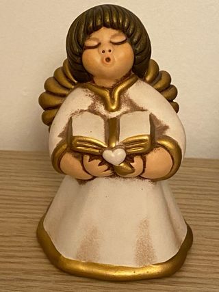 Angioletto Lilli, THUN in ceramica gold, raro