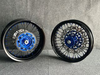 Llantas supermotard kit completo ktm, gasgas, beta