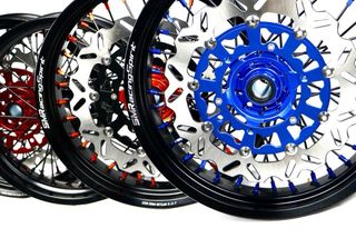 Llantas supermotard kit completo ktm, gasgas, beta