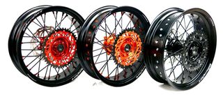 Llantas supermotard kit completo ktm, gasgas, beta