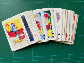 Mazzo Carte gioco Poker cards game manga Mazinga z