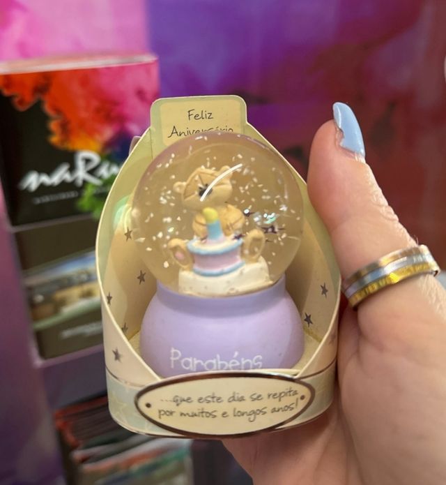 Globo de nieve Fizzy Moon