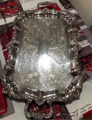 Stvizio the/caffe silver plate Emess