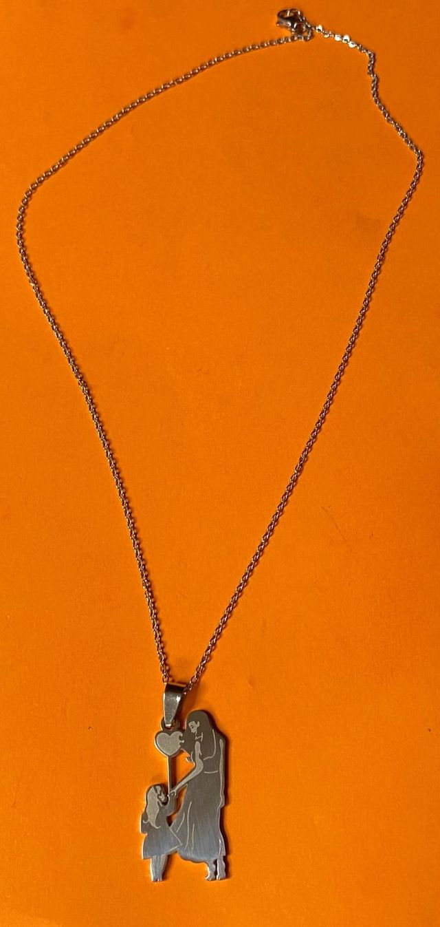 Collar de acero inoxidable madre hija completament