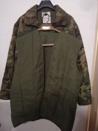 Chaquetón militar camuflaje