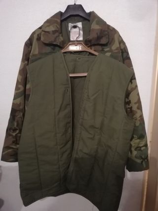 Chaquetón militar camuflaje