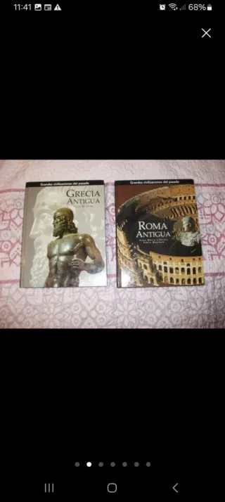 Lote libros historia y arte: Egipto, Grecia y Roma