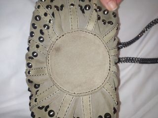 Bolso PIEL PEDRERIA beige LESAC