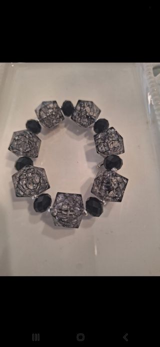 Braccialetto donna bicolore