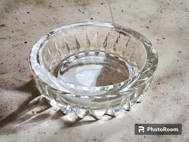 Svuotatasche Vintage in vetro massiccio 