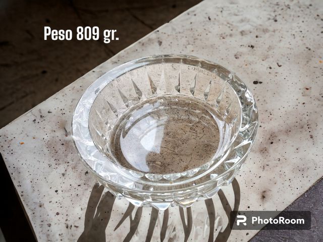 Svuotatasche Vintage in vetro massiccio 