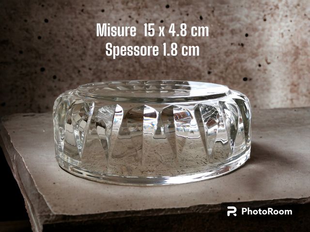 Svuotatasche Vintage in vetro massiccio 