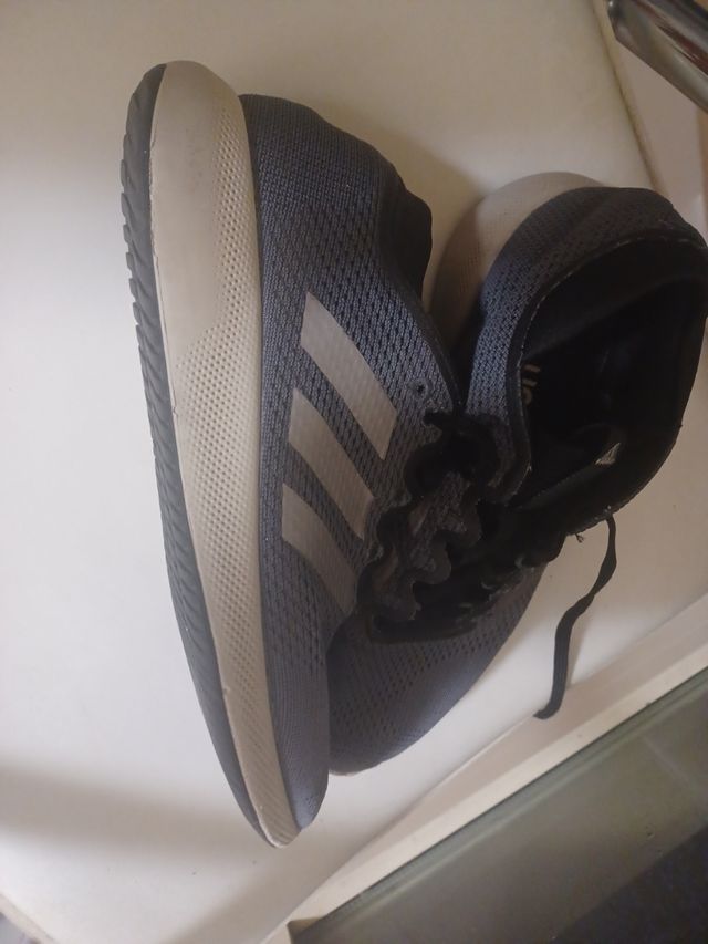 Zapatillas 👟 T.37 Adidas Gris Marengo