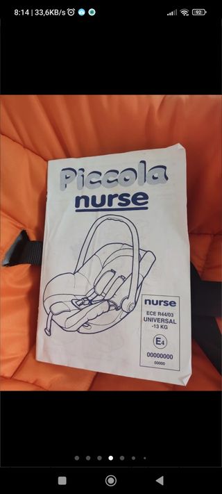 MaxiCosi Jané Piccola Nurse 0-13kg